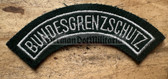 bw108 - BGS Bundesgrenzschutz shoulder patch