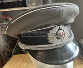 wo129 - NVA Army & MfS Stasi officer visor hat - size 56