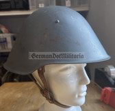 wo361 - c1957 dated East German M56 Stahlhelm Steel Helmet with three rivets & adjustable liner - shell size II
