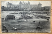 jm060 - c1900 postcard - German army parade grounds in Berlin