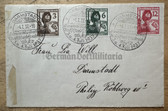 jm065 - c1937 envelope - special RLB stamps & cancellations