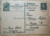 jm067 - c1929 German postcard - National Week of Accident Prevention