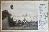jm075 - c1937 HJ Hitler Youth Zeltlager - tent camp postcard