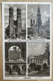 jm077 - monuments in Munich postcards - includes SS honour guard