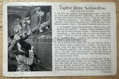 jm080 - German WW2 song postcard - often used for Feldpost