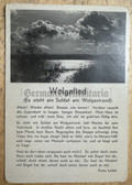 jm086 - German WW2 song postcard - often used for Feldpost - Wolgalied