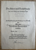 jm101 - c1943 25 years long service cross - issued to Erdmann Döbbert in Berlin