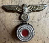 jm107 - original late war Kriegsmarine Navy sailor eagle hat badge