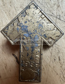 jm116 - Hitlerjugend 1939 Kampfspiele der schwäbischen HJ participant badge - maker marked