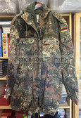 al010 - Bundeswehr West German Army Flecktarn Camo Parka with hood - large size