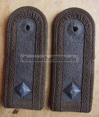 sbfd006 - 2 - FELDDIENST FELDWEBEL - all branches of the army and border guards - pair of shoulder boards