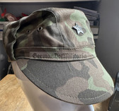 wo325 - c1989 dated Soviet army camo field cap hat for conscripts - size 55 - original