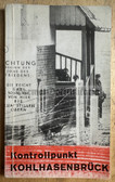 ob036 - c1963 West German propaganda book about Grenztruppen Berlin - Kontrollpunkt Kohlhasenbrueck