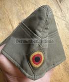 wo399 - c1966 dated Bundeswehr West German Army overseas hat Schiffchen - size 57