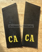 ac269 - Soviet Tanks, Army & Artillery conscript shoulder boards