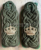 ac234 - older pair of West German Civilian Organisation shoulder boards