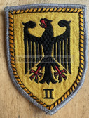 ac241 - West German Army unit uniform patch - Headquarters company of the 2nd Corps