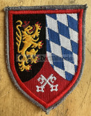 ac243 - 2 - West German Army unit uniform patch - 4th Panzergrenadierdivision 2nd Brigade