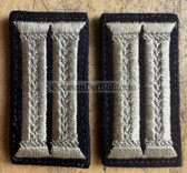ac256 - Bundeswehr West German Army officer collar tabs