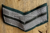 pa073 - 20 - Double Chevron for career NCOs - BePo Bereitschaftspolizei Riot Police - aa0x20