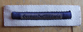 om655 - 4 - Obermatrose rank sleeve patch for white uniforms - Volksmarine Navy
