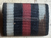 ac277 - original German WW1 medal ribbon bar - Hindenburg Cross without Swords