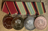 ac249 - 4 place parade medal bar for uniforms - NVA & Stasi MfS