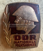 ac292 - NVA & Stasi MfS Bester Badge with bracket for hanger - worn on uniforms