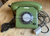oo008 - c1986 dated East German RFT desk phone with Volkspolizei dial
