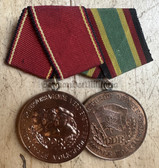 om028 - 2 place parade medal bar for uniforms - NVA & Stasi MfS