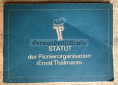 ac310 - Pionierorganisation Ernst Thaelmann Statut - rules & regulations of membership