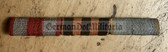 jm139 - Soviet WW2 Veteran ribbon bar - includes Victory over Germany, Bravery Medal and 30 years Soviet Army medal from 1948