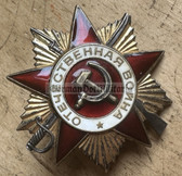 jm135 - original Soviet order of the Patriotic War 1st Class in gold - S/N 1063454