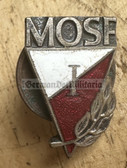 ac351 - sports badge level I of the Polish MOSF youth organisation