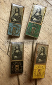 ac350 - lot of c1970s CSSR Czechoslovakia art lottery pins with Mona Lisa