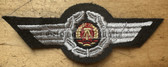 ac341 - NVA Air Force embroidered for female berets - cap badge wings cockade