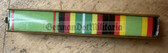 is004 - 3 place paper medal ribbon bar - Grenztruppen - senior NCO rank or mid Officer rank