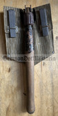 wo047 - original Fallschirmjäger FJ Paratrooper Klappspaten E-Tool spade with carry pouch