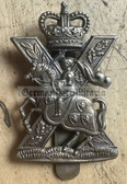 mp003 - original British Army cap badge - Fife and Forfar Yeomanry / Scottish Horse Regiment