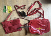oo047 - East German toy train conductor set for children