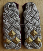 sbzv027 - OBERST - ZV Zivilverteidigung Civil Defence - pair of shoulder boards