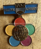 gw314 - FDJ medal - c1973 FDJ Aufgebot for the World Youth Festival in Berlin