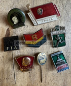 gw384 - Soviet & other Eastern Bloc badges and pins lot