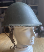 wo076 - Romanian Army M73 steel helmet Stahlhelm - c1985 dated