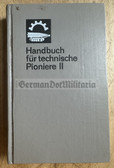 wb019 - c1983 NVA handbook for equipment for military engineers Pioniere - many illustrations