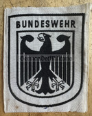 bw056 - 3 - Bundesmarine West German Navy eagle patch for PE shirts - larger size