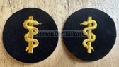 bw118 - pair of Bundesmarine West German Navy specialisation uniform trade patches