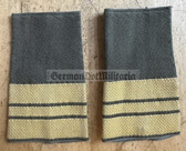 bw107 - 5 - Bundesmarine West German Navy Kapitänleutnant rank slides