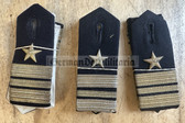 bw117 - 3 - Bundesmarine West German Navy Kapitänleutnant shoulder boards - price is for 1 pair