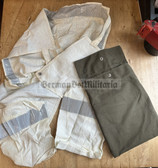 gw389 - white vest & sleeve covers for NVA Regulierer & VP VoPo Volkspolizei traffic police in bag